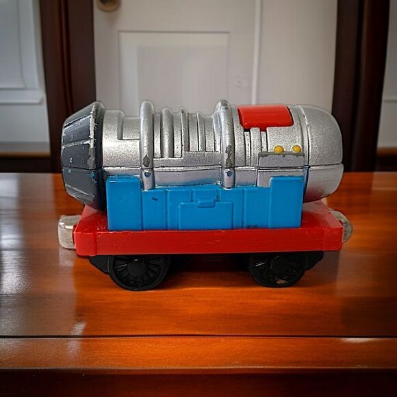 Thomas Wooden Railway Jet Engine Train 2004 Gullane Limited Learning Curve Metal - Picture 11 of 15